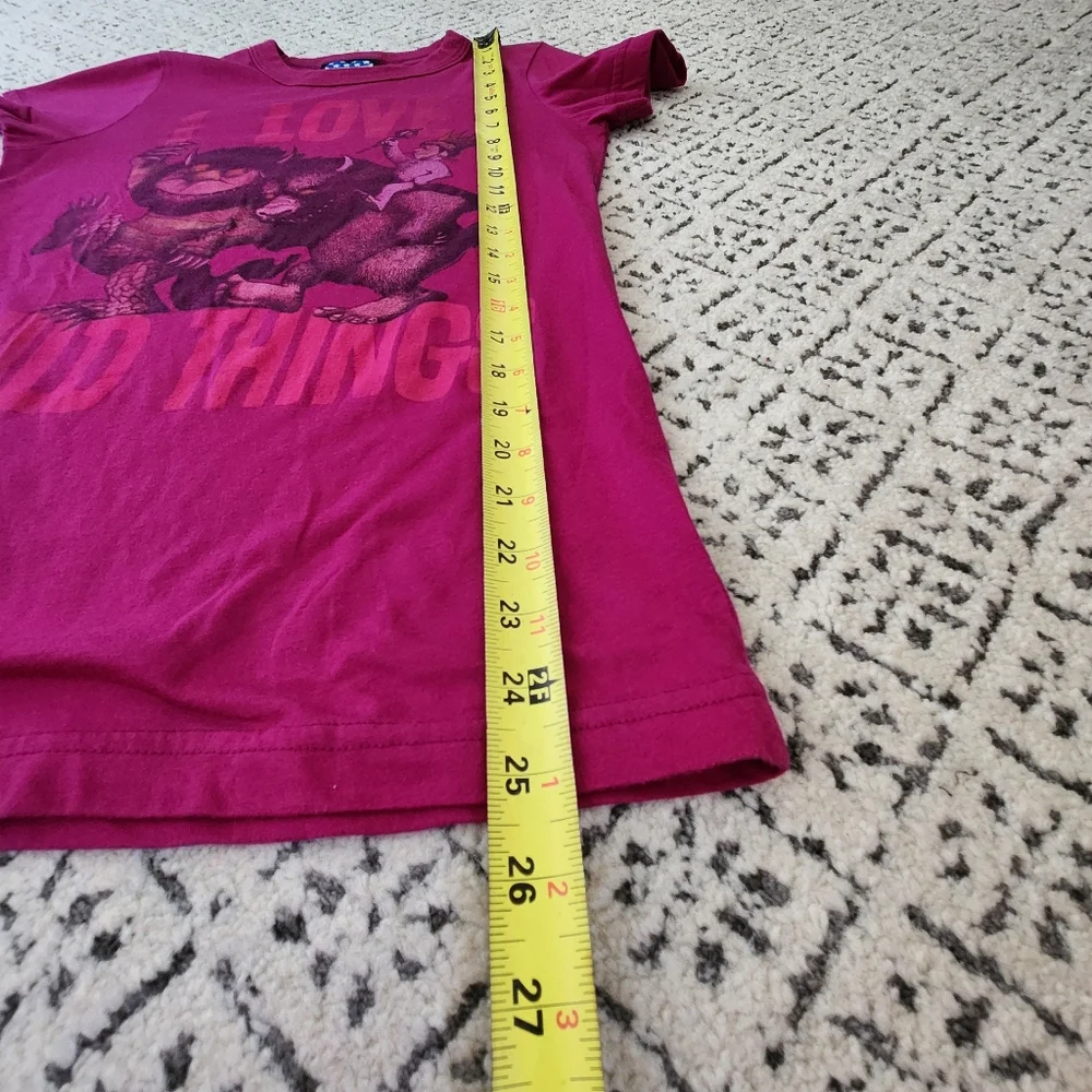Vintage Junk Food Where The Wild Things Are Pinkish Purple Graphic Cotton Blend - Picture 8 of 12